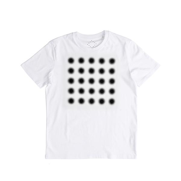 플랫폼엘 martens and martens t-shirt with printed dots (black, L)