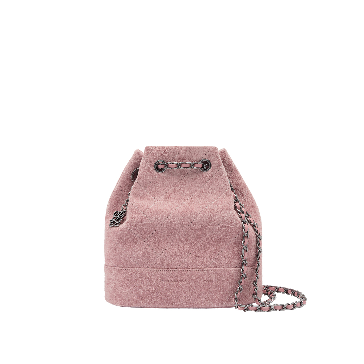 [EXCLUSIVE] 루이까또즈 까눌레 스웨이드 버킷 체인백팩 HT3SD86PI