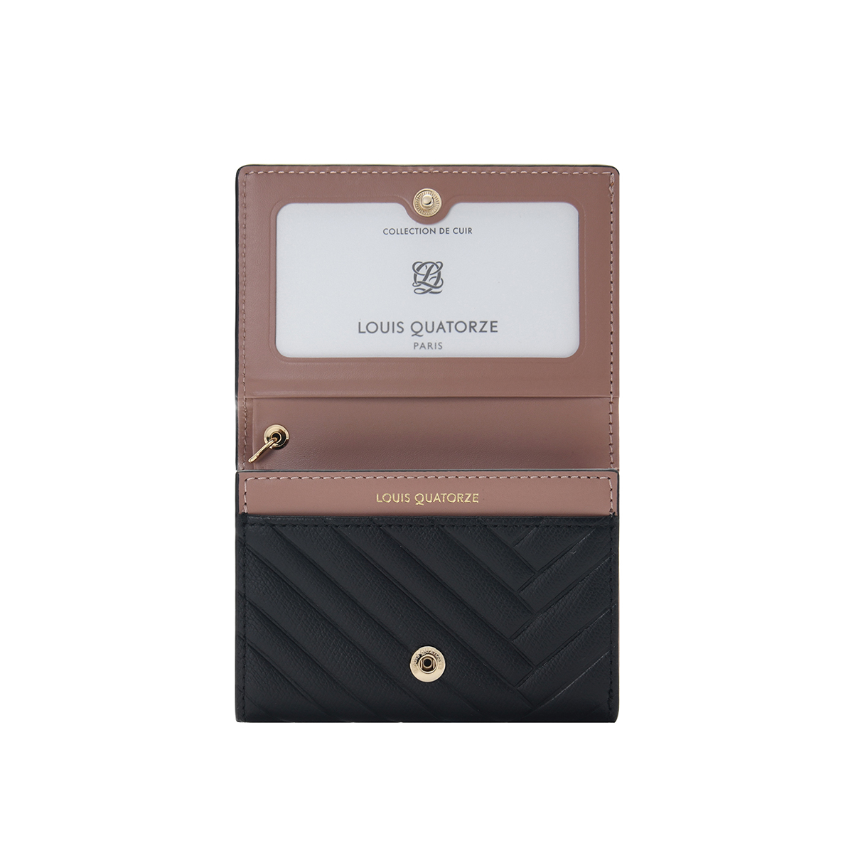 루이까또즈 여성명함지갑 ST3FM12BL