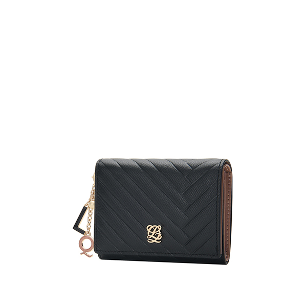 루이까또즈 여성명함지갑 ST3FM12BL>