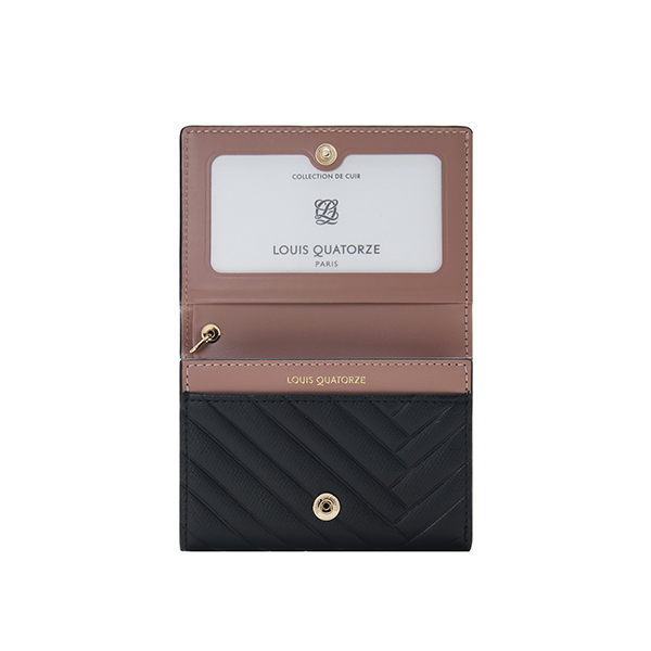 루이까또즈 여성명함지갑 ST3FM12BL>