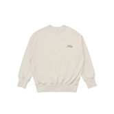 oalc 로고 프린트 스웨트셔츠 (CREAM)