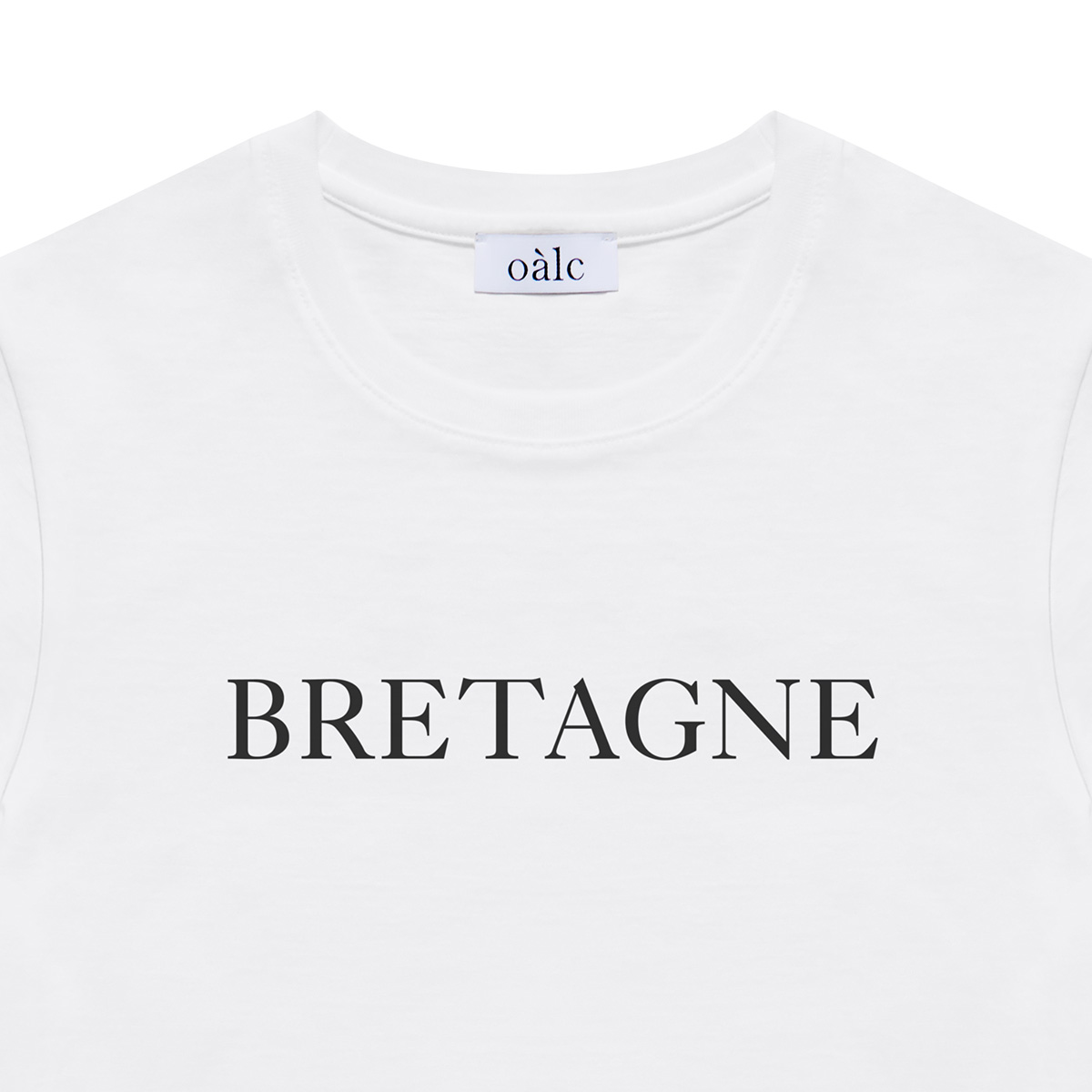 oalc ORGANIC COTTON T-SHIRT 오가닉 코튼 여성티셔츠 (BRETAGNE)